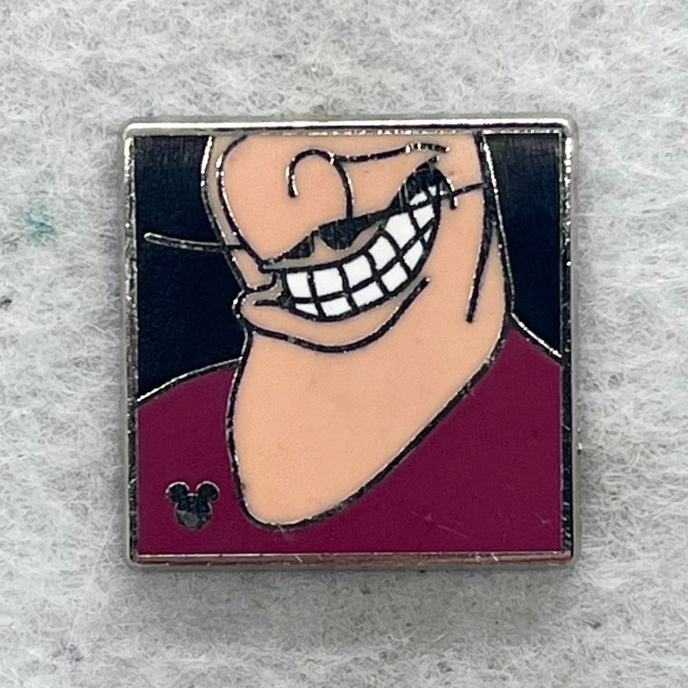 🔮 5/$25 Disney Smiling Villains Peter Pan Captain Hook Pin